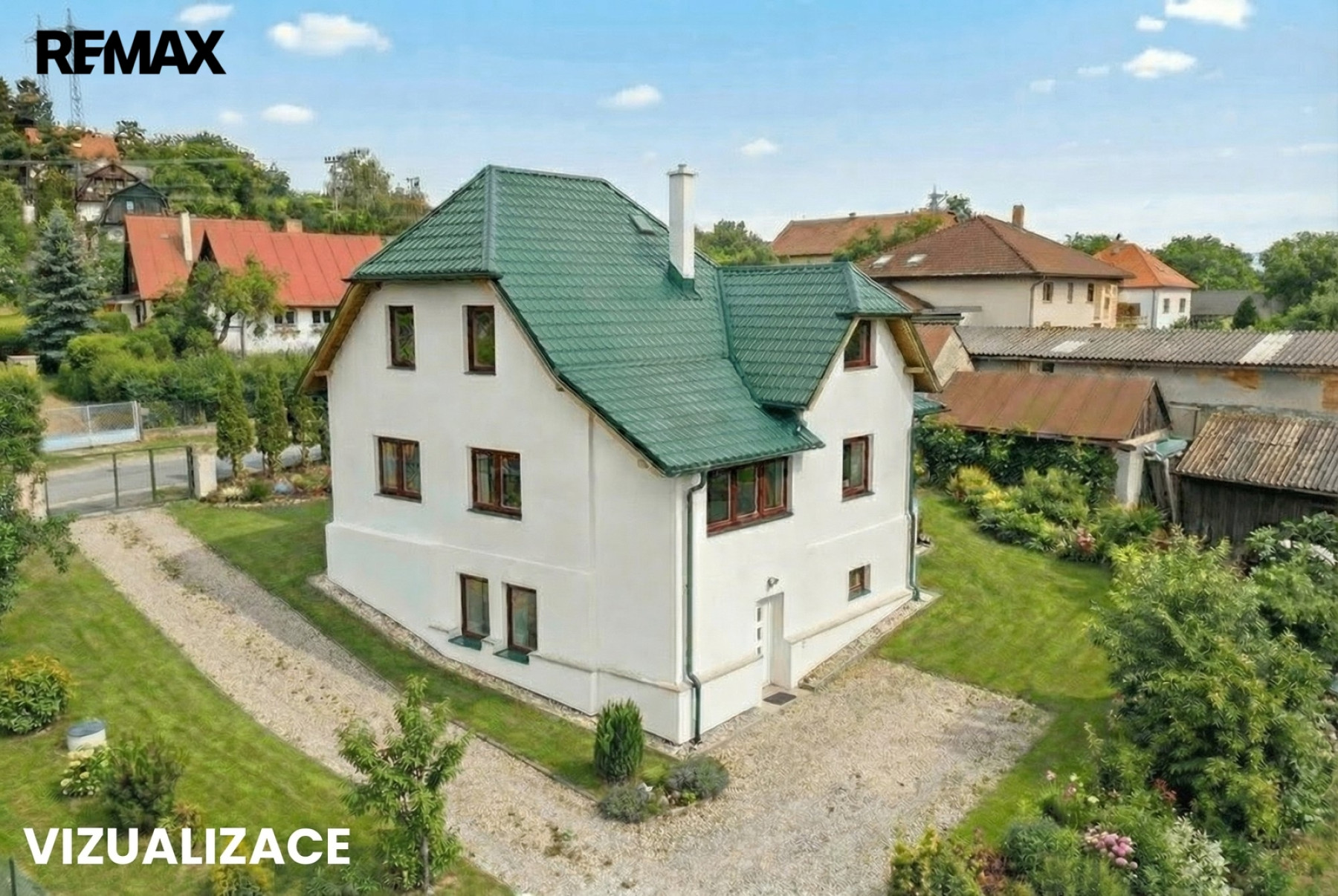 Krásný dům k dokončení rekonstrukce na fantastickém pozemku