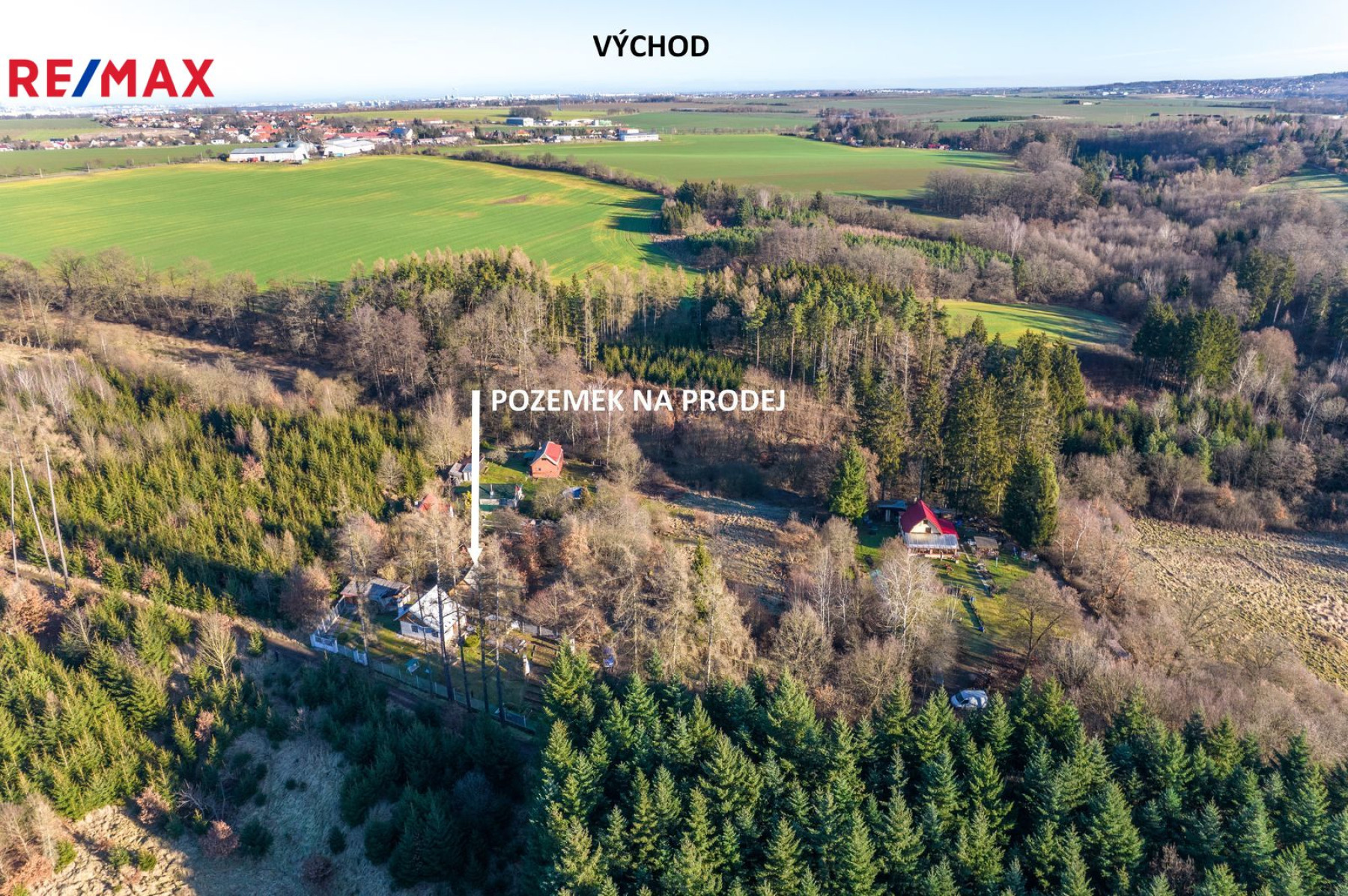 Prodej stavebního pozemku 1109 m², Libeř