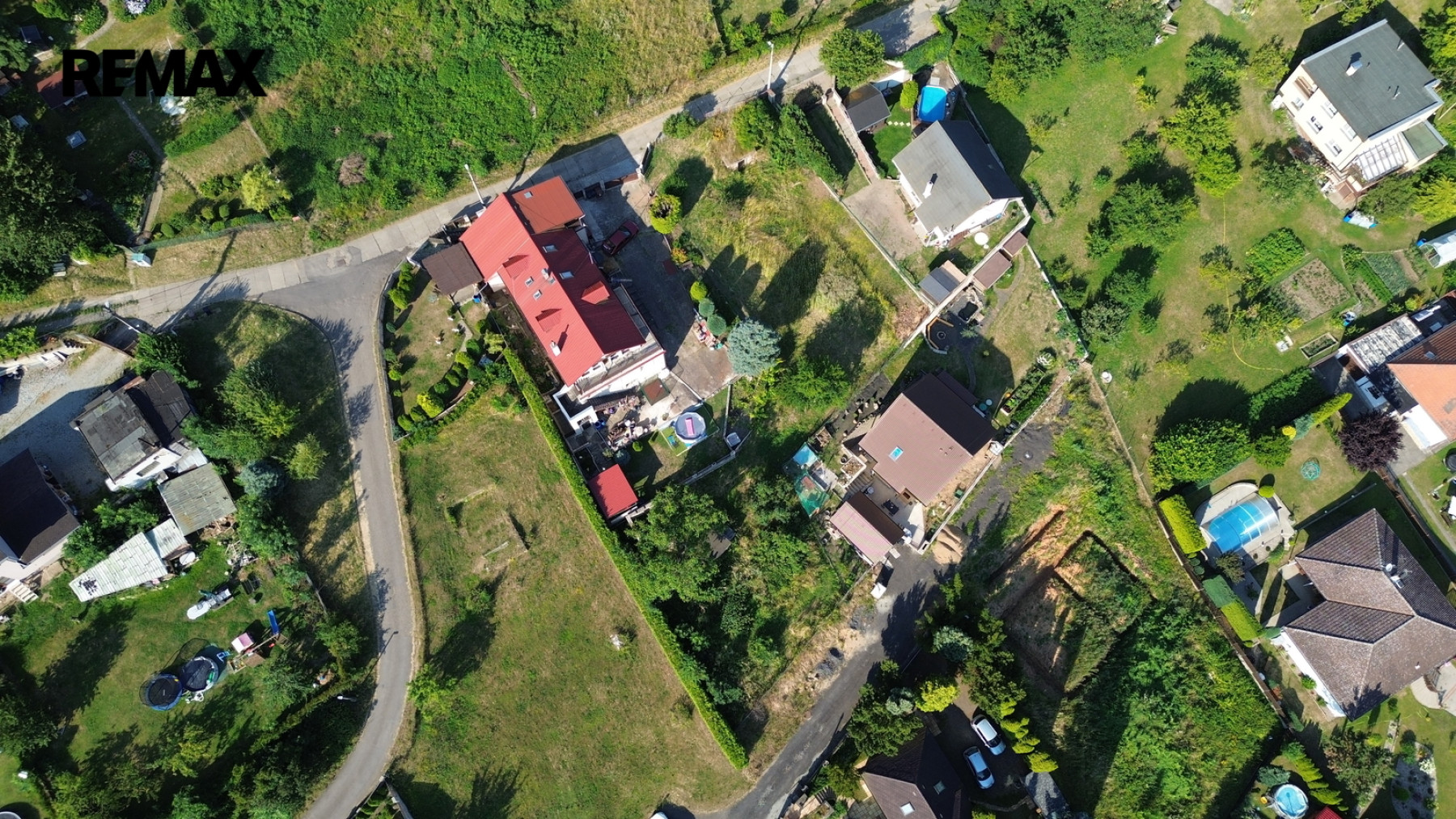 Prodej stavebního pozemku 907m2 Vaňov, Ústí nad Labem