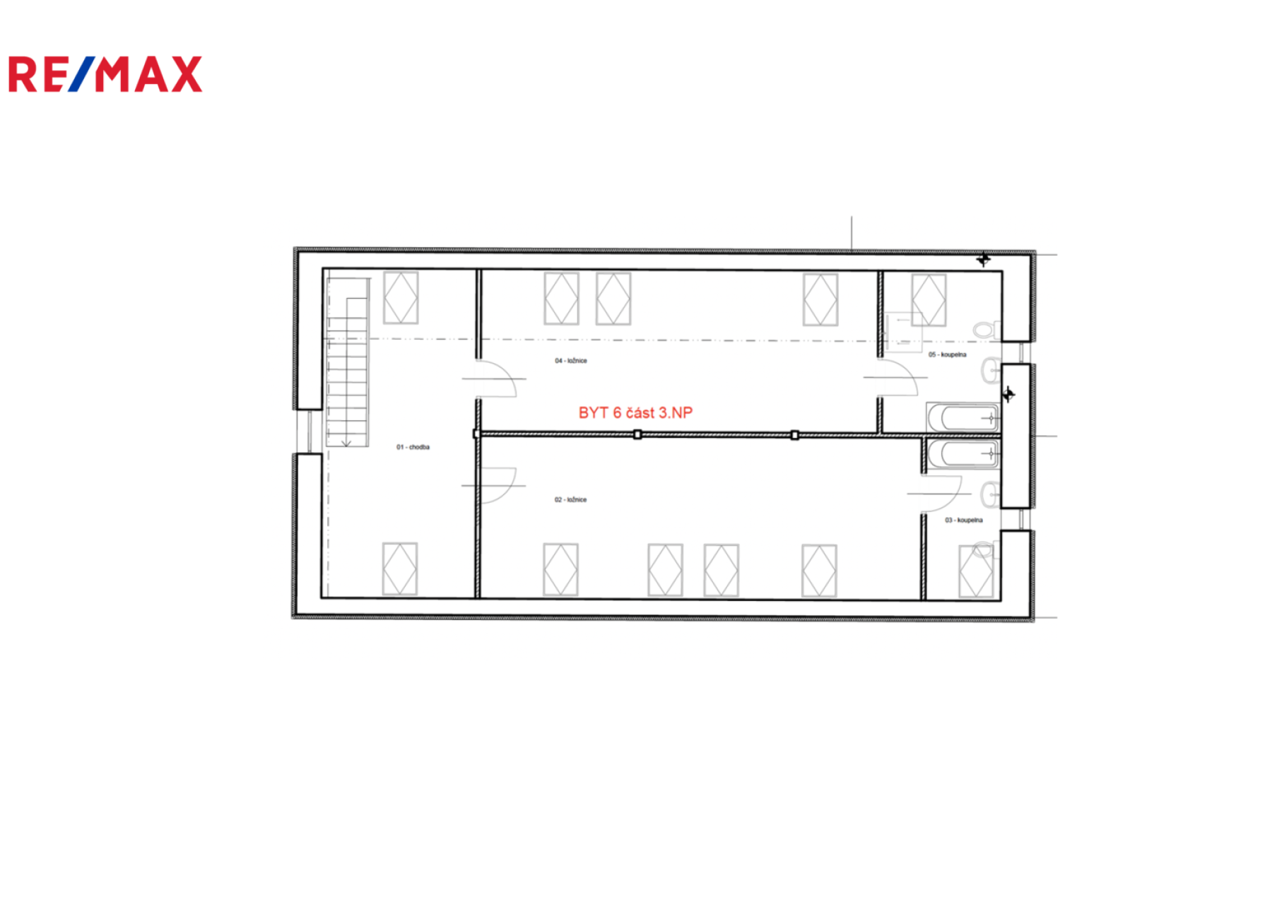 Prodej bytu 3+kk 202,6 m²
