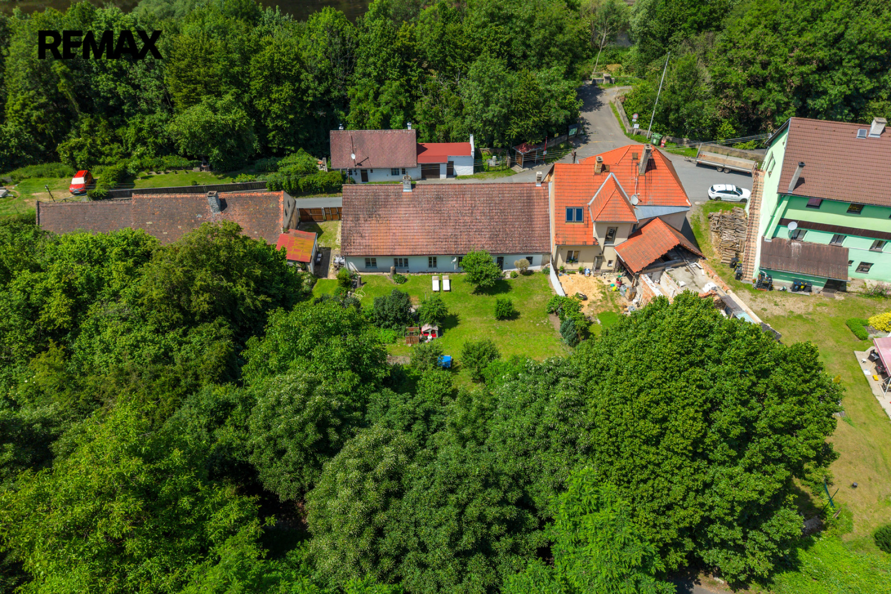 Dům s atmosférou, uprostřed CHKO, kousek od Křivoklátu