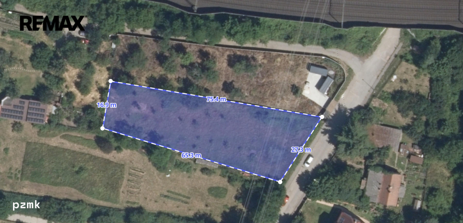 Prodej pozemku 1500 m2, Praha 9 - Hloubětín