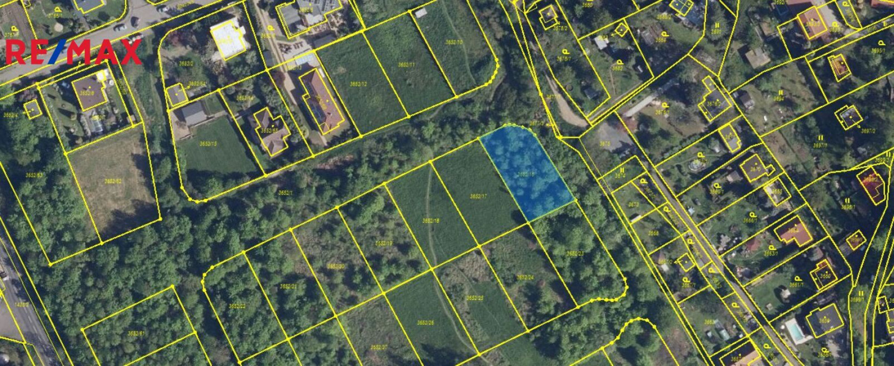 Prodej stavebního pozemku 815 m2, Střekov