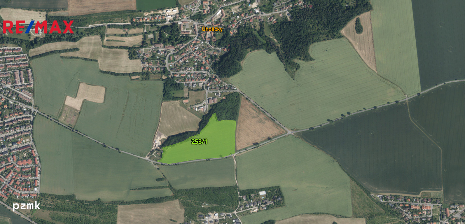 Prodej investičního pozemku 67.156 m2 ve Velkých Přílepech