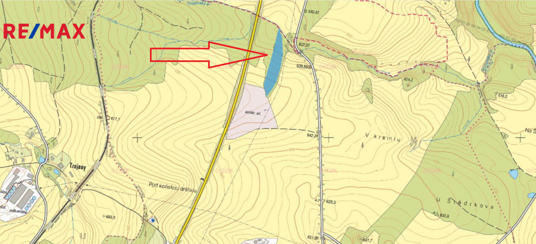 Prodej pozemku 15 364 m2, Dolní Dvořiště
