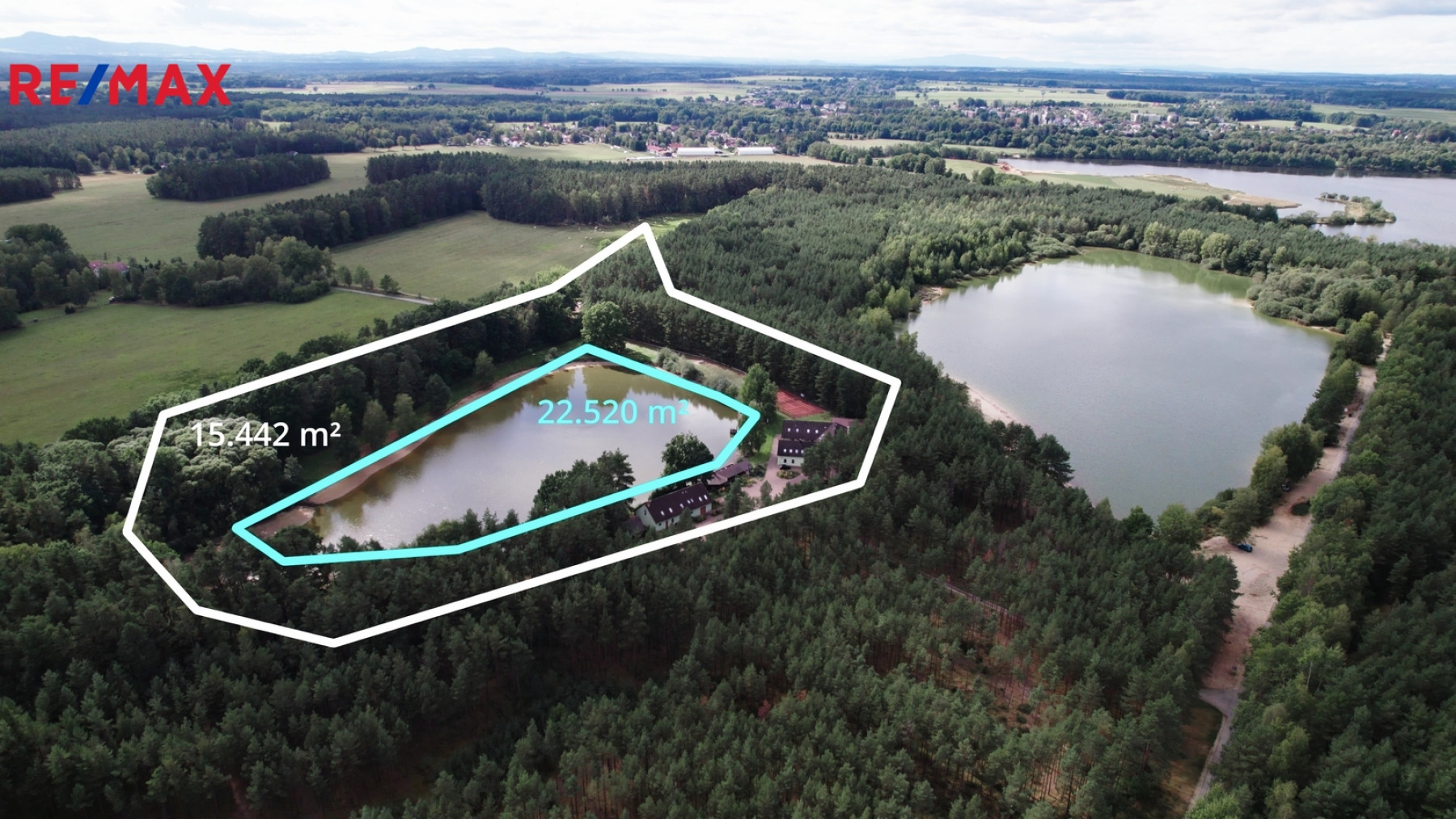 Prodej unikátní nemovitosti s rozsáhlým pozemkem, Tušť - Suchdol nad Lužnicí