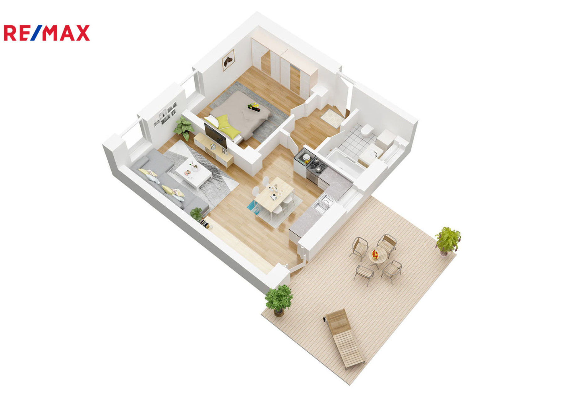 Prodej bytu 2+kk 55 m²