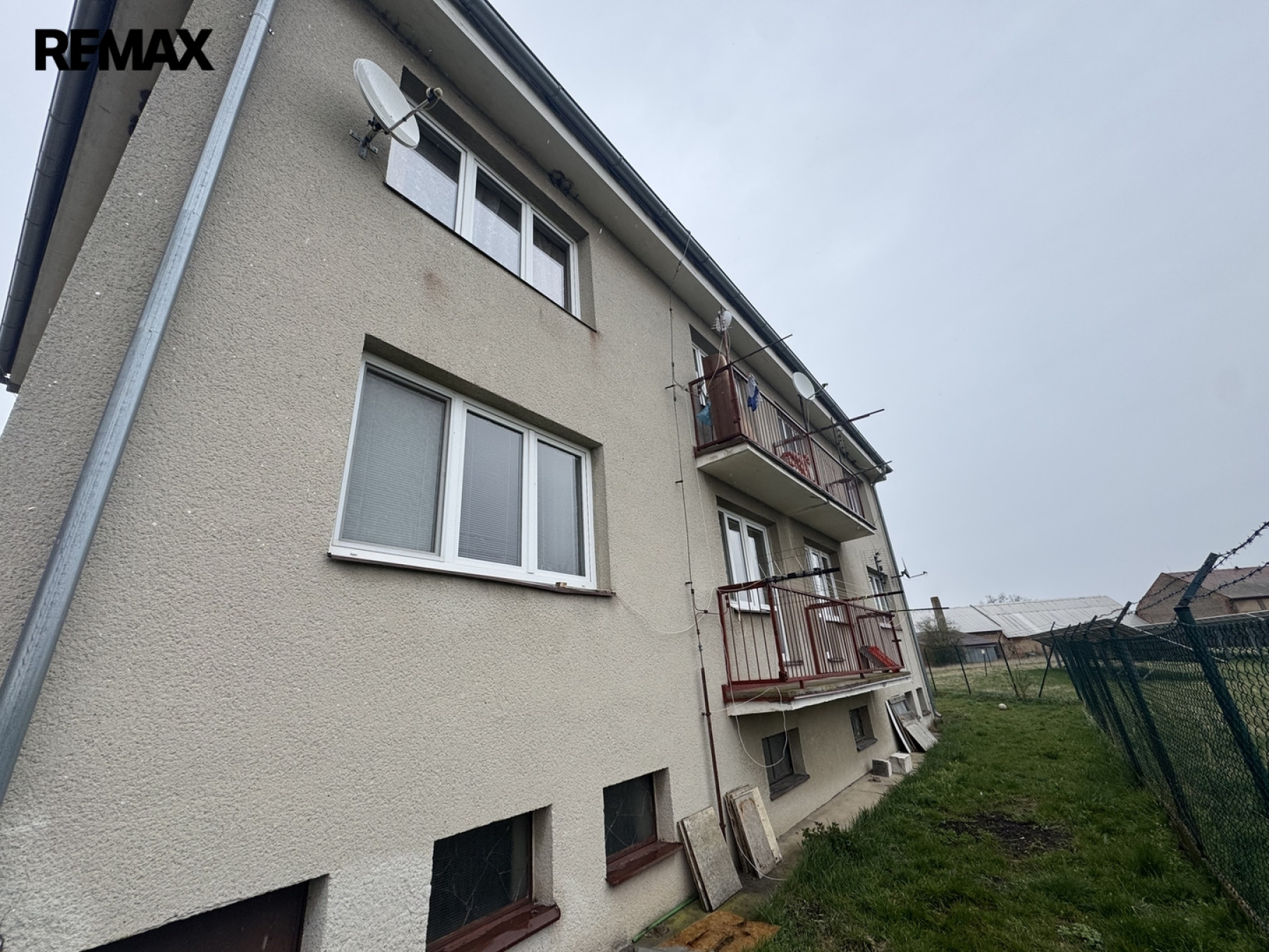 Činžovní dům v obci Milčice se 4 bytovými jednotkami