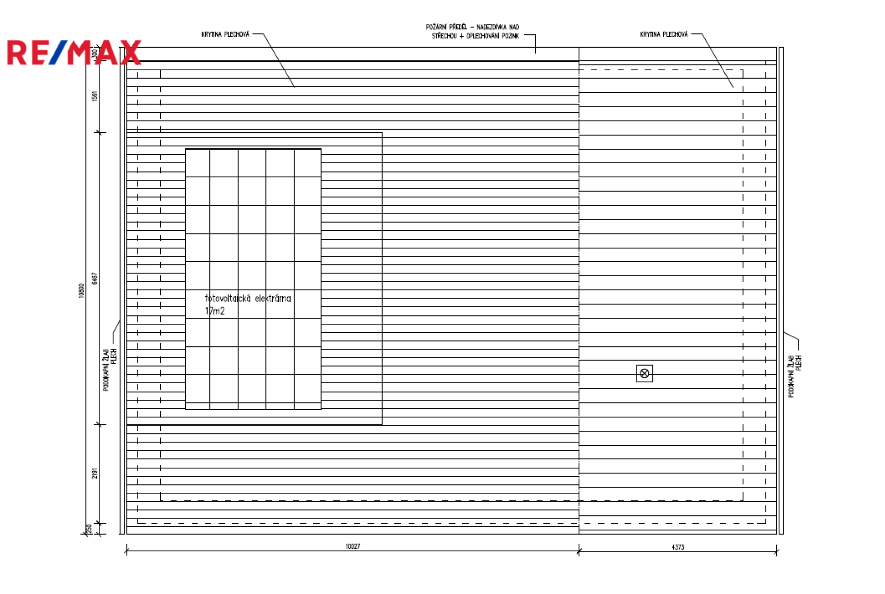 Prodej stavebního pozemku 282 m2 v Dobříči