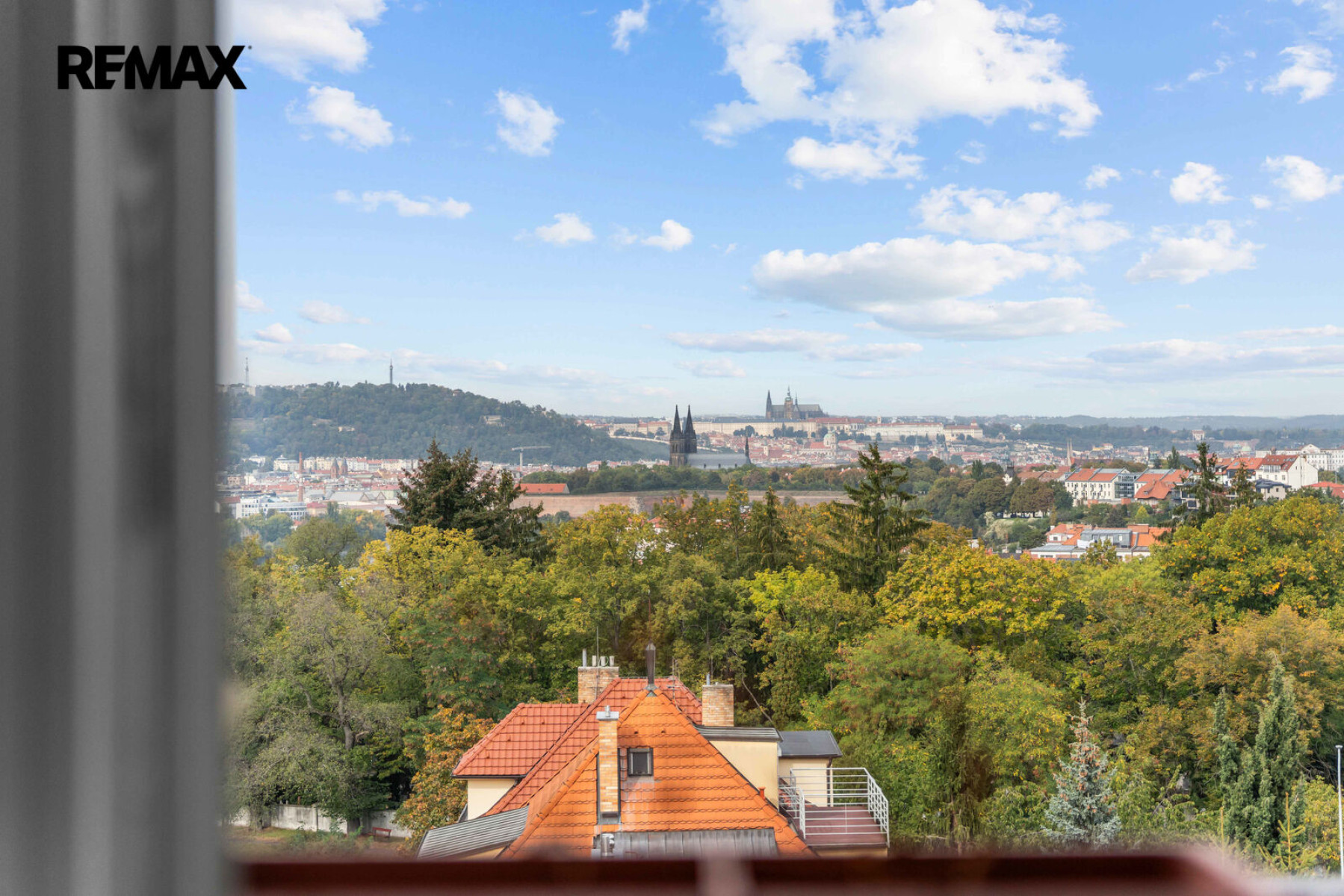 Nádherný byt s fantastickým výhledem na Pražský hrad