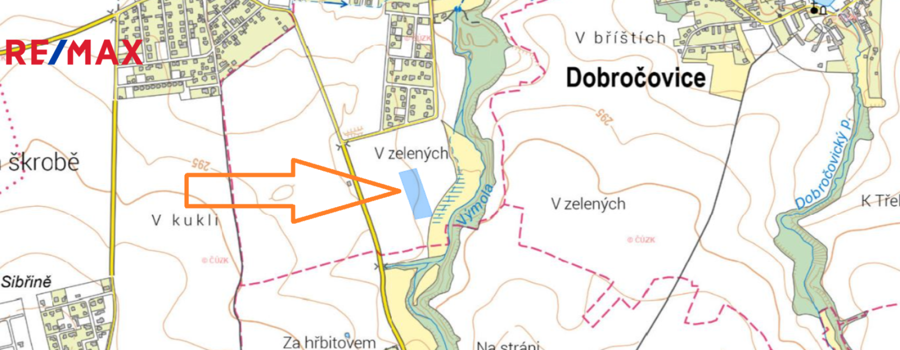 Prodej pozemku 10 129 m2 v obci Květnice