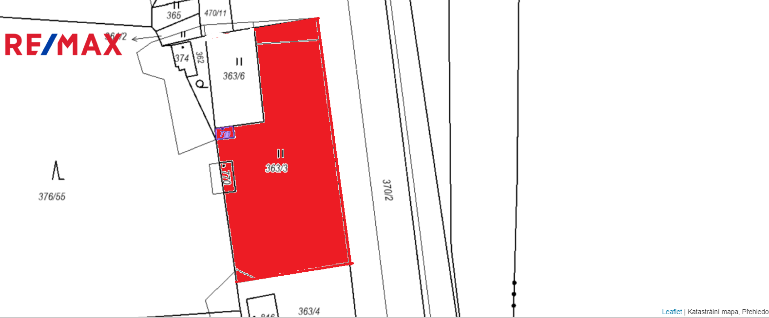 Prodej stavebního pozemku 1128 m2, Štěchovice - Masečín