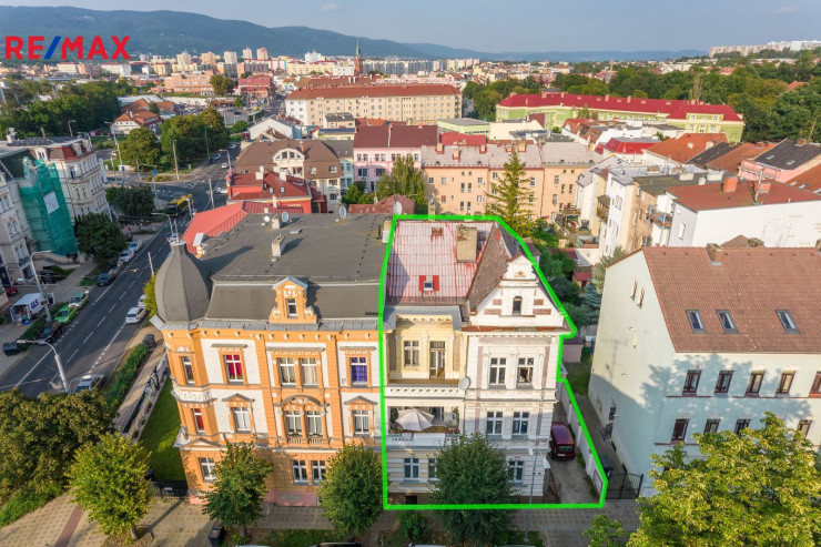 Prodej činžovního domu 293 m², pozemek 127 m², ul. Karla Čapka, Teplice