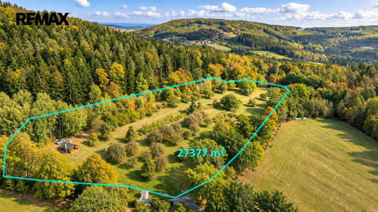 Prodej ovocného sadu 27 377 m², Borová u Chvalšin