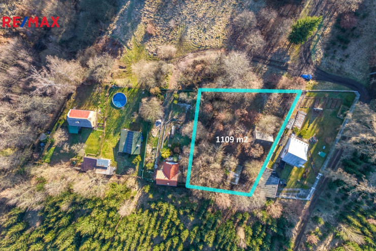 Prodej stavebního pozemku 1109 m², Libeř
