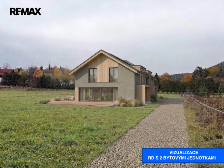 Prodej stavebního pozemku 4 413 m2 s povolením – Radešov u Sušice